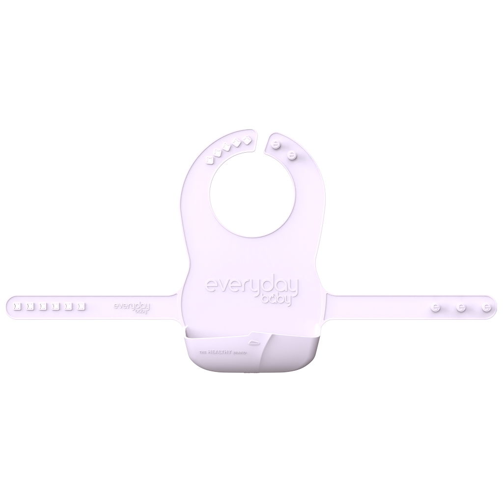 Everyday BabyEveryday Baby   Faltbares Silikonlätzchen light lavender