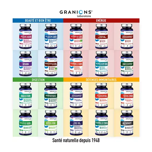 Granions Biotina Vitamina B8 60 comprimidos