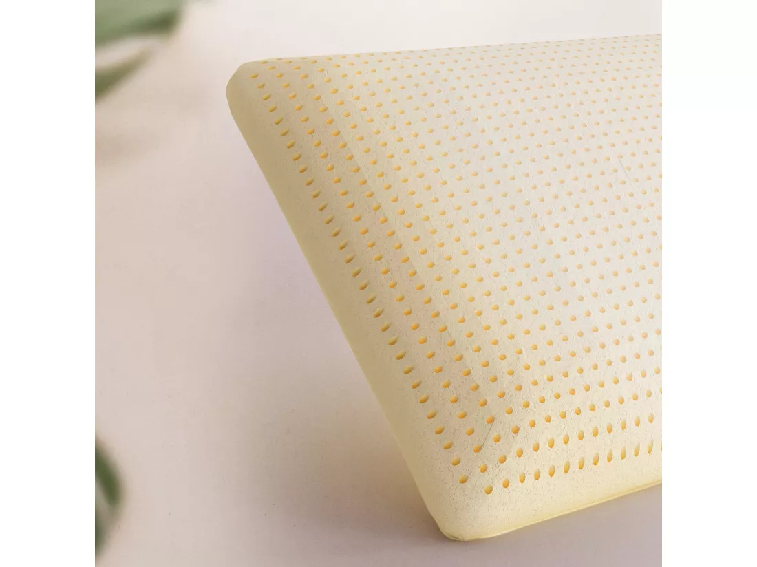 The White Stone Ensemble de 4 Oreillers en Memory Foam 40 x 70 cm | Hauteur 11 cm | Oreillers Cervicaux Hypoallergéniques, Ergonomiques et Respirants | Fonction Antisuffocation et Rafraîchissante