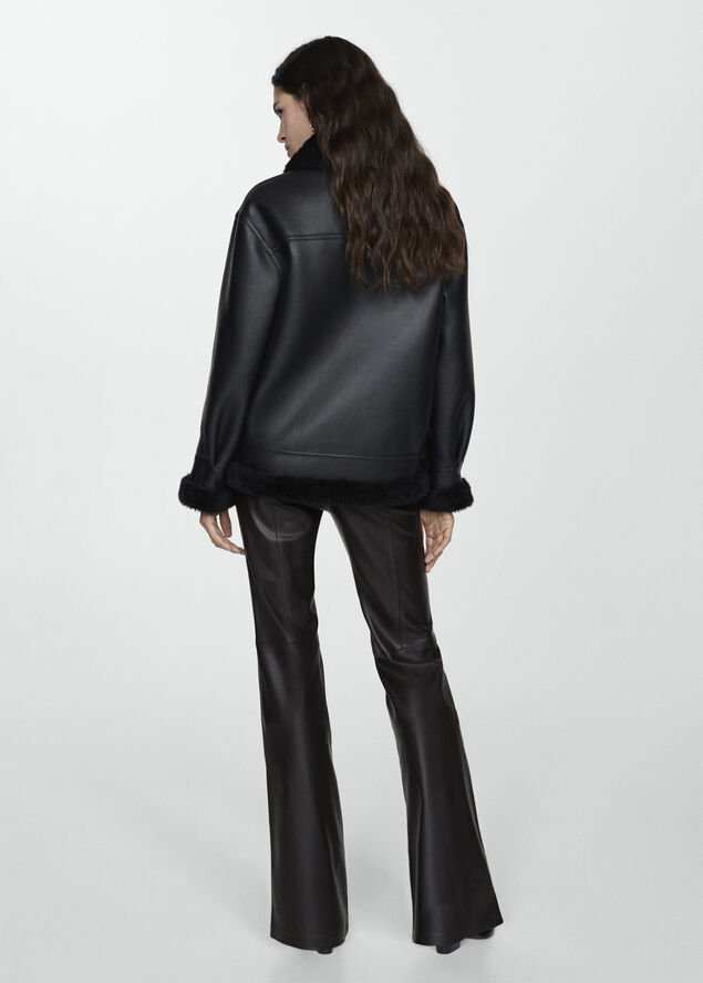 MANGO JACKET. -- ADRI Black