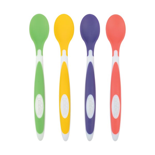Dr. Brown's Soft Tip Lepeltjes 4 Stuks