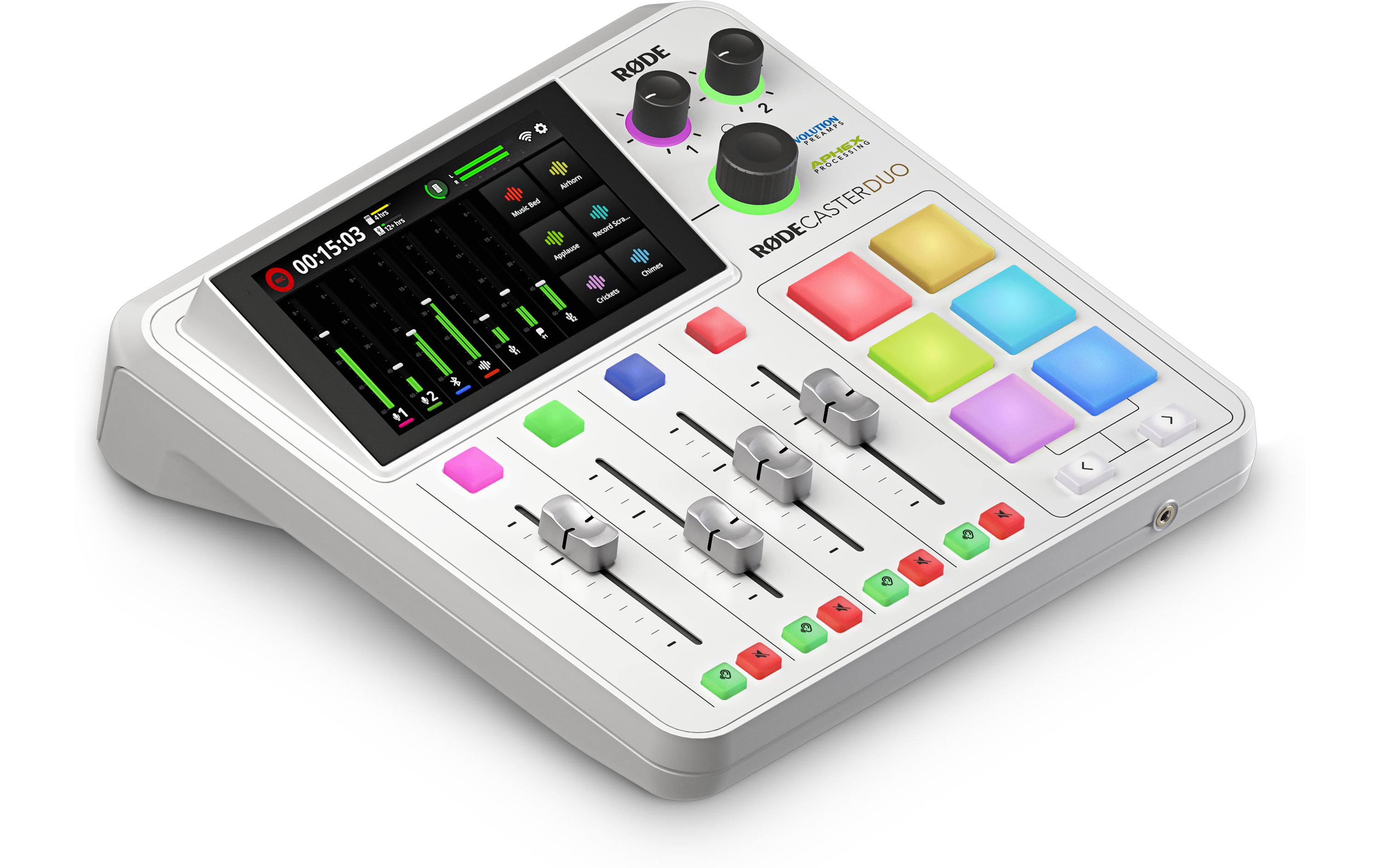 Mischpult RODECaster Duo<br>Integriertes Audioproduktionsstudio