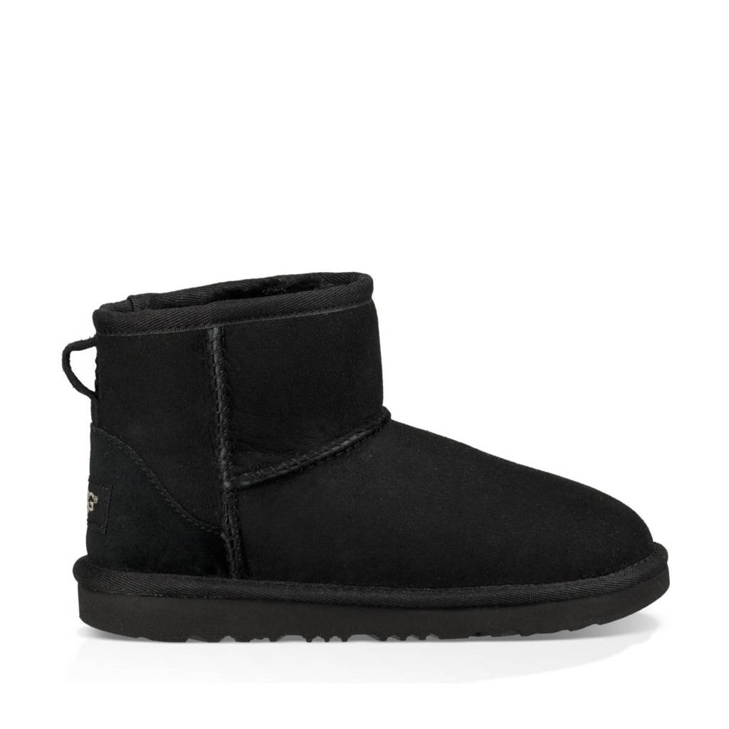 UGG Classic Mini IIsuède enkelboots zwart