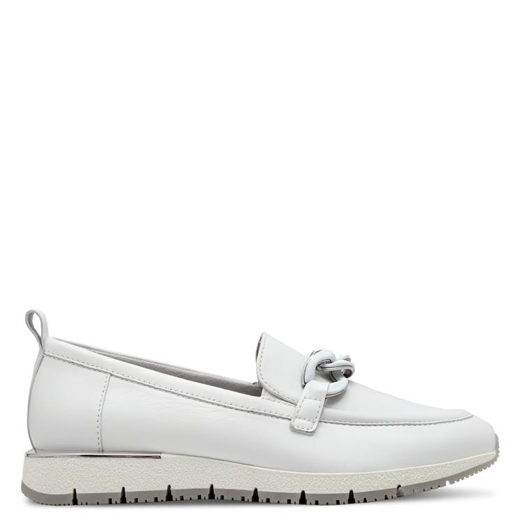 Tamaris 1-24711-42 white leather