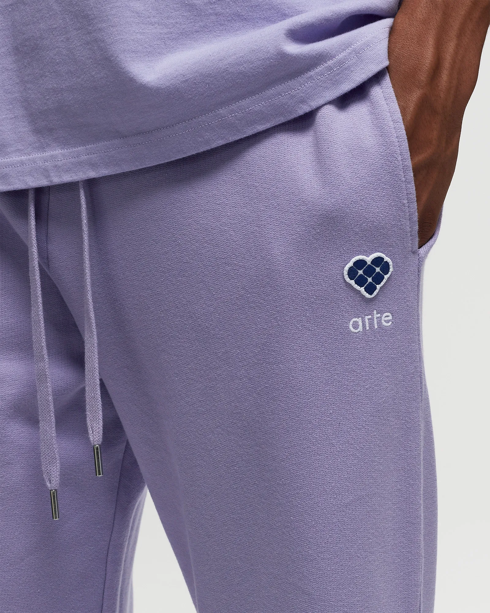 Arte Antwerp Arte Heart Circle Patch Pants