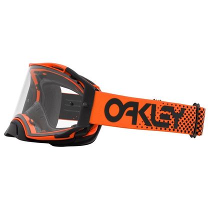 Masque cross Oakley AIRBRAKE MX MOTO ORANGE ECRAN CLAIR 2024 - Orange