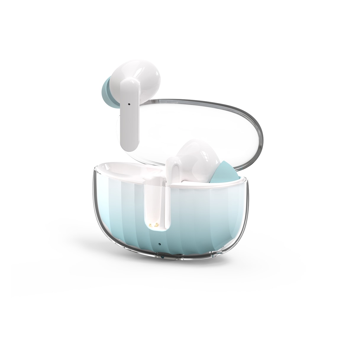 Trådløse in-ear Bluetooth 5.3 HiFi støydempende hodetelefoner Blå