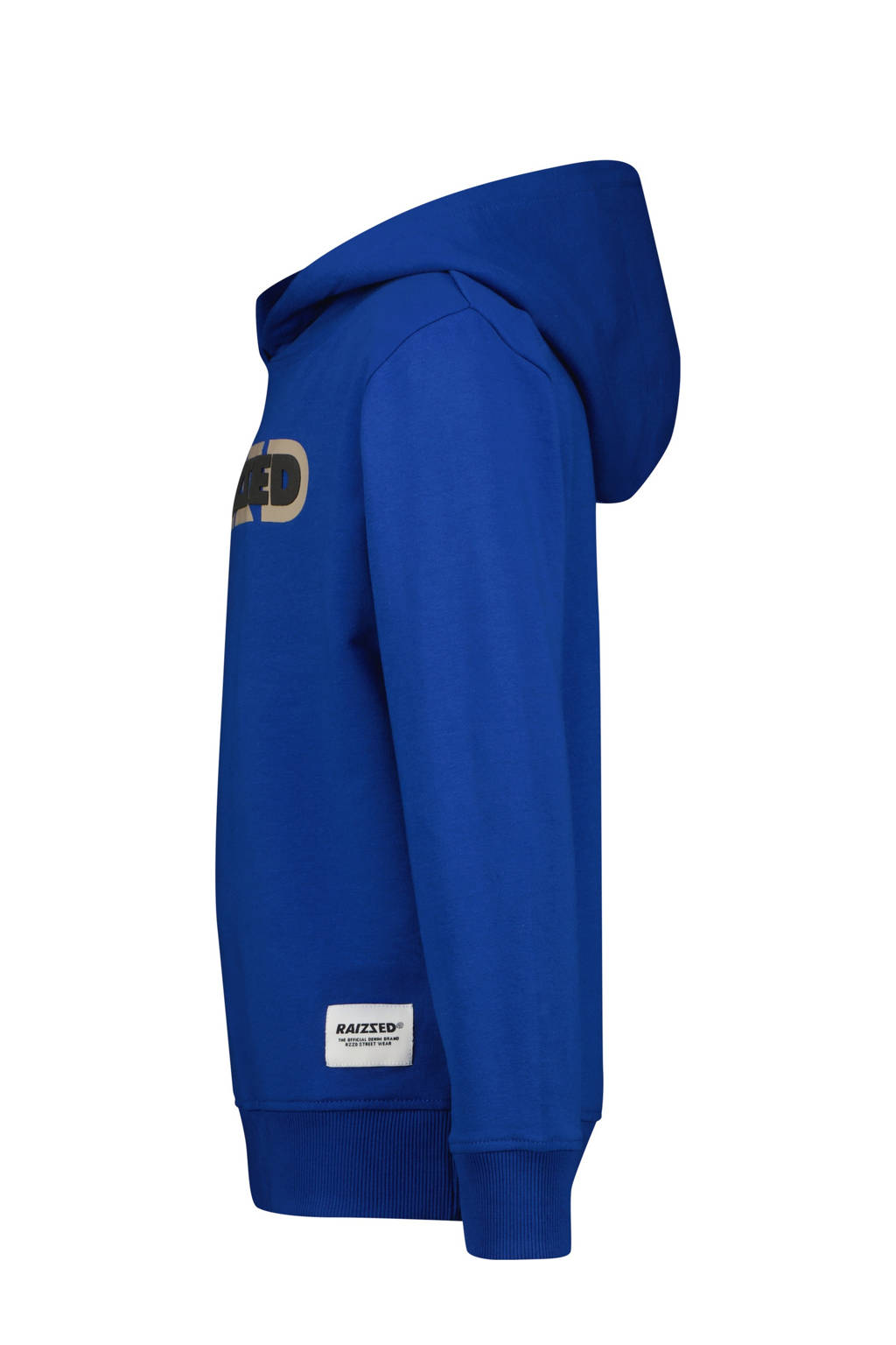 Raizzed hoodie Neor met logo helderblauw