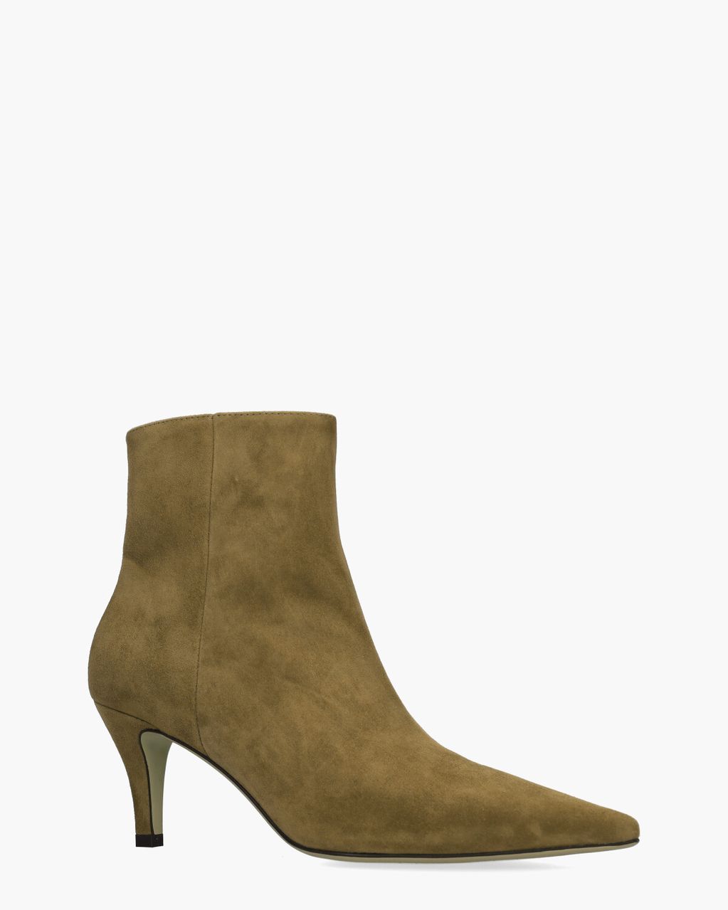 Lola Cruz Alicia Olijfgroen Dames Enkelboots