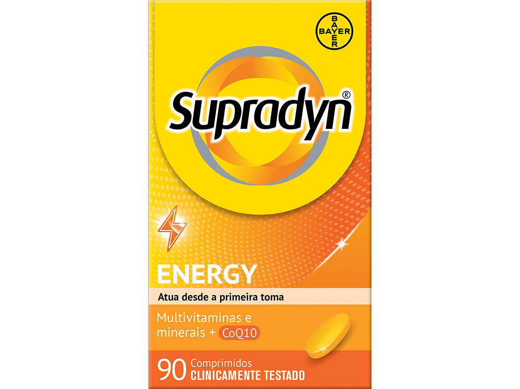 SUPLEMENTO SUPRADYN MULTIVITAM ENERGY 90 COMP.