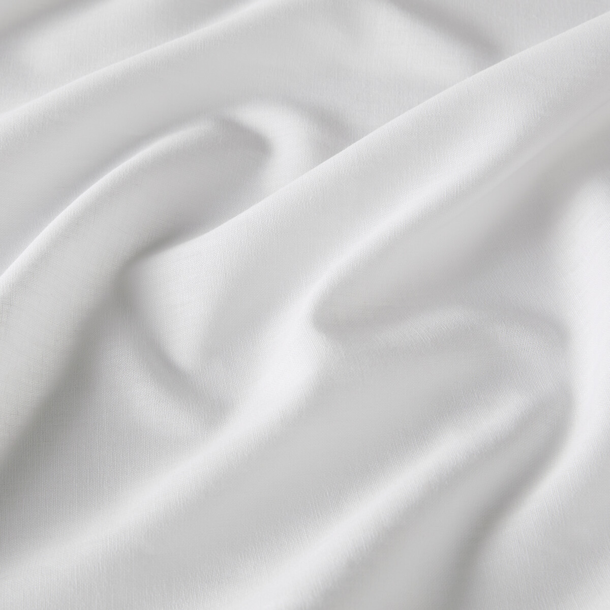 LA REDOUTE INTERIEURS<br>Cortina de meio linho com acabamento em laços e ilhós, Lincot
