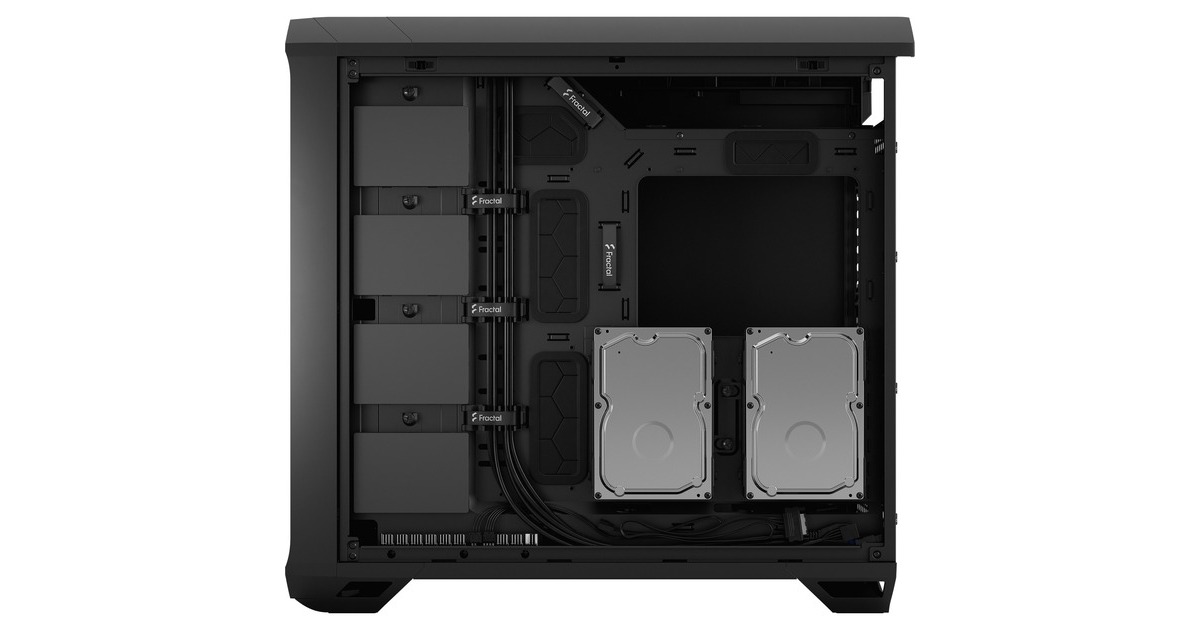 Fractal DesignTorrent Black Solid midi tower behuizing  (Zwart | 2x USB-A | 1x USB-C)
