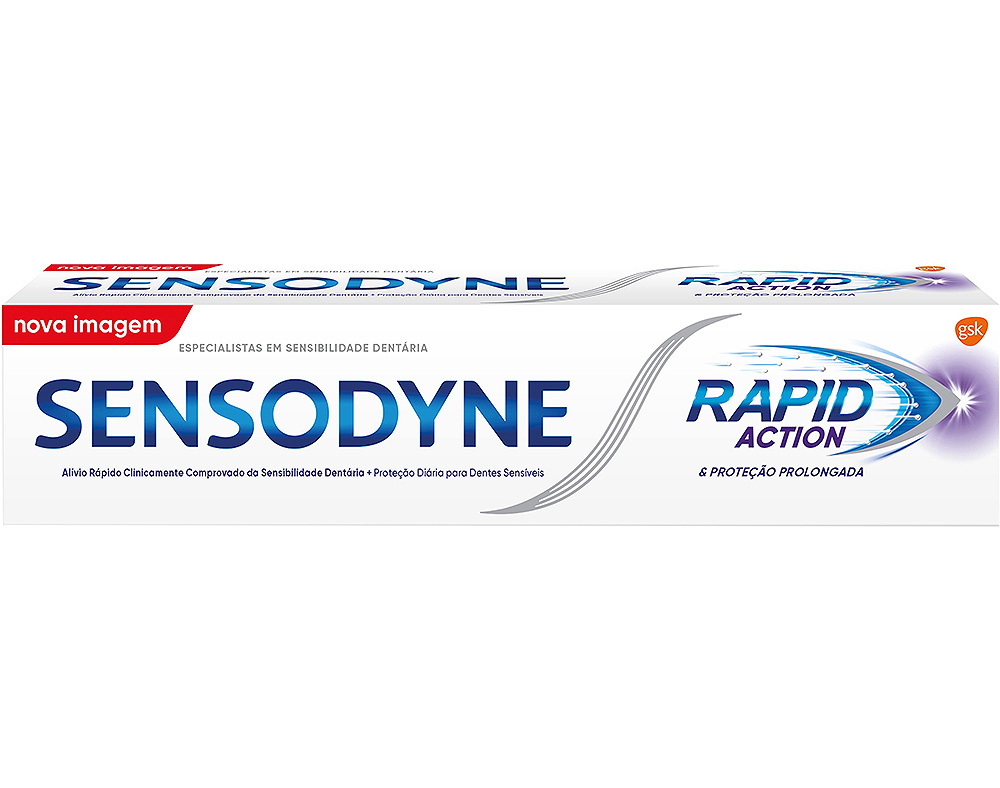 Pasta de Dentes Rapid Action Sensodyne 75ml