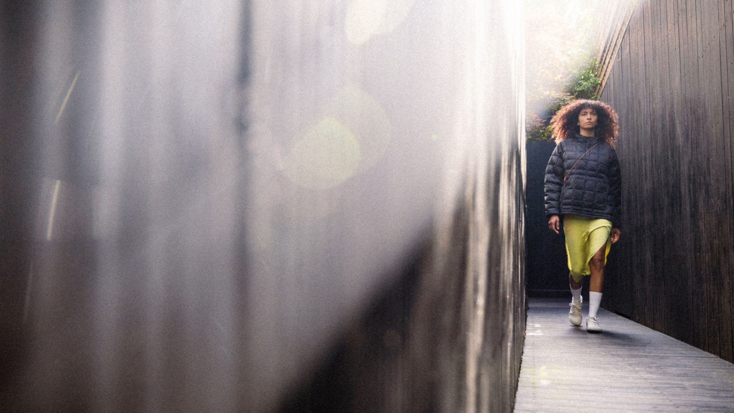 Gobi Sneaker Leather Womens