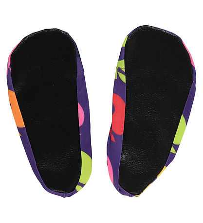 Sm?folk Bådesko - UV50+ - Purple Heart m. Retro ?bler