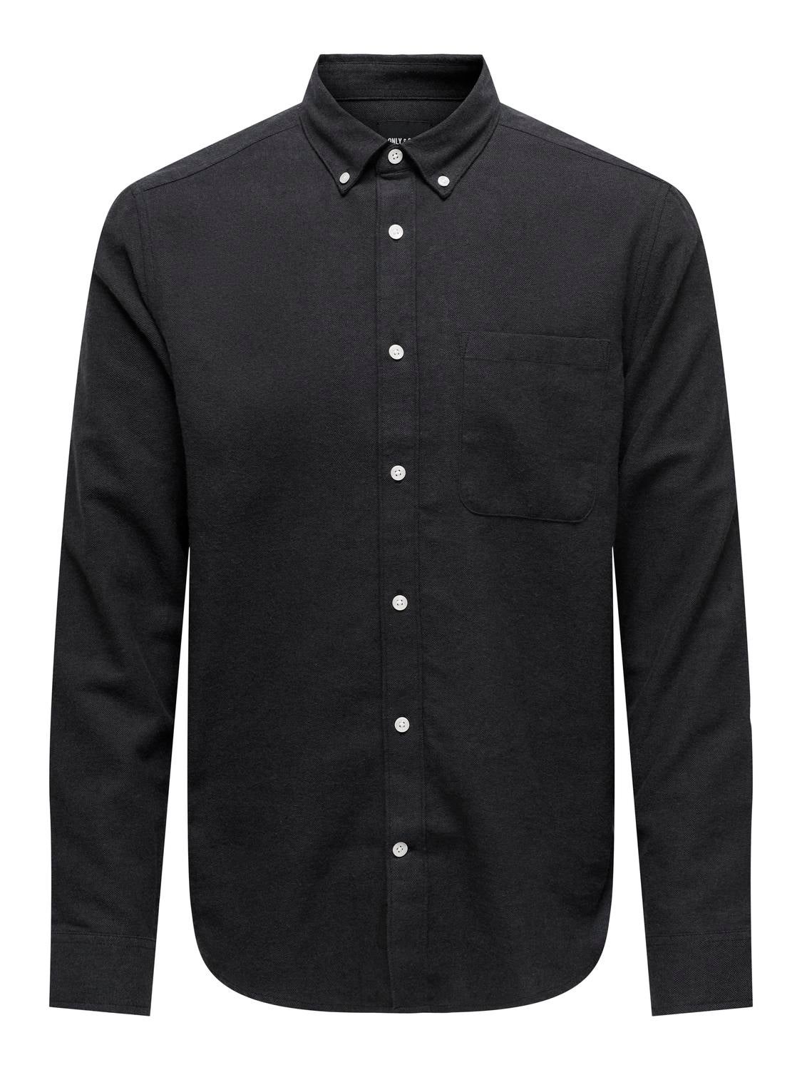 ONSGUDMUND Hemd Black