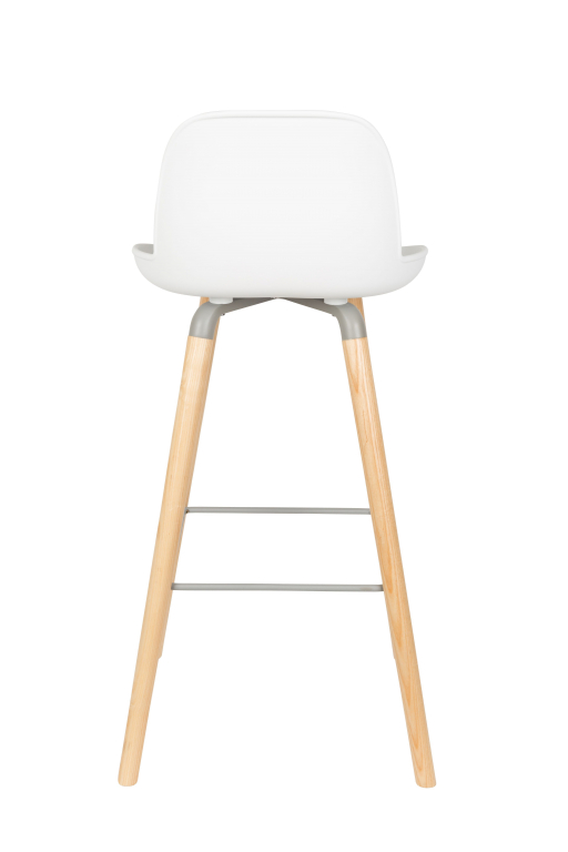 Zuiver Albert Kuip barkruk 75cm wit