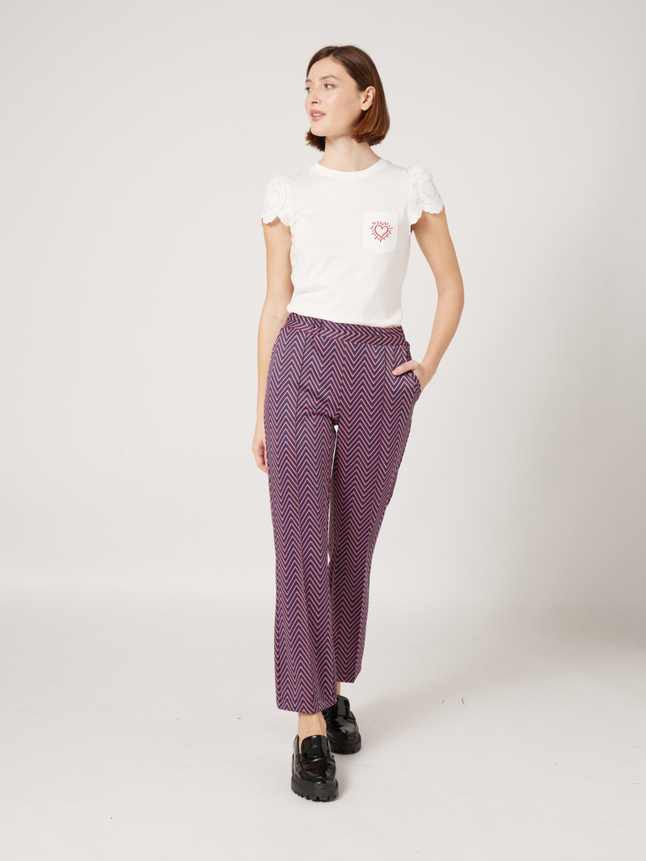 Pantalon imprimé
