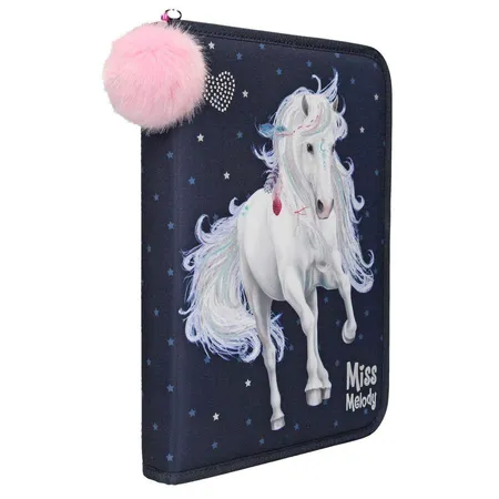 Depesche Miss Melody XXL Federtasche Blau