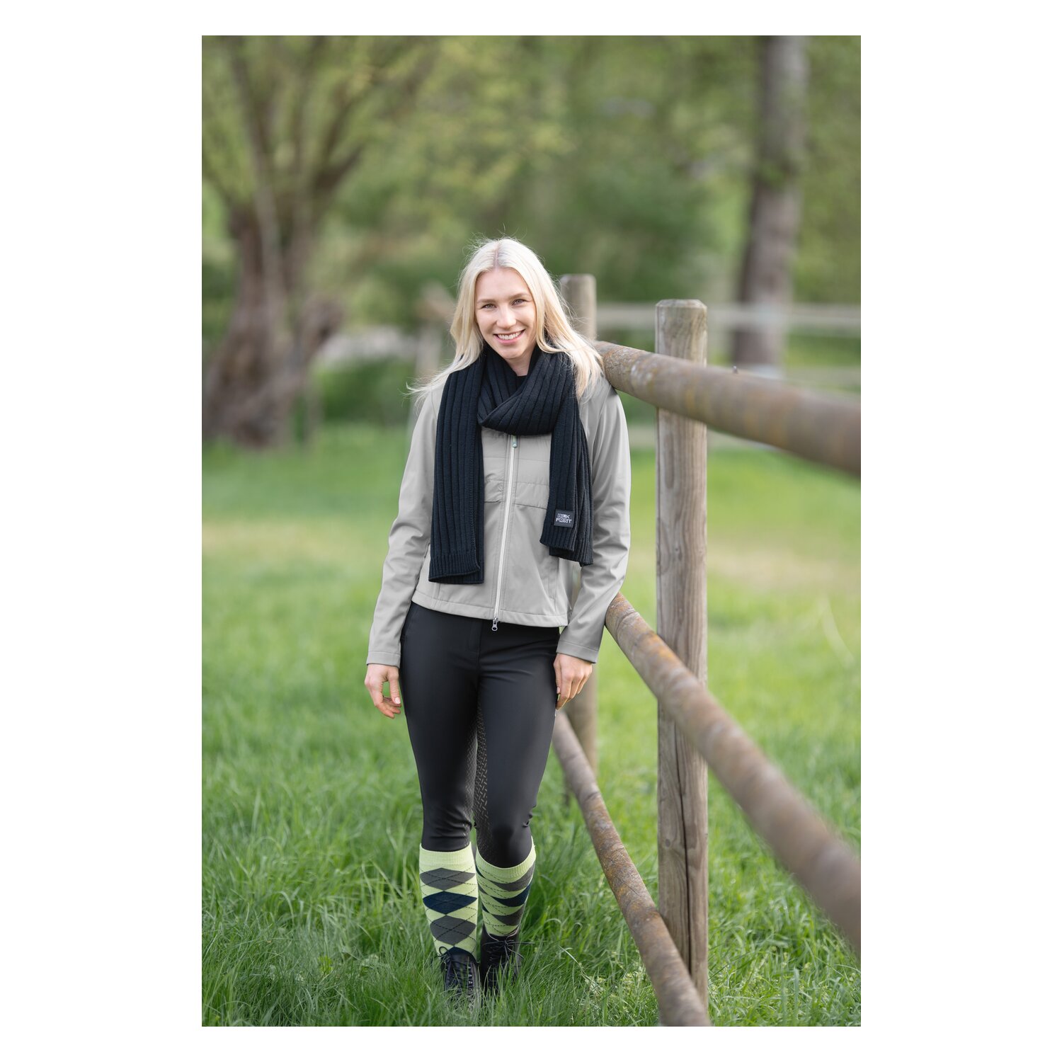 black forest Softshelljacke - steel grey