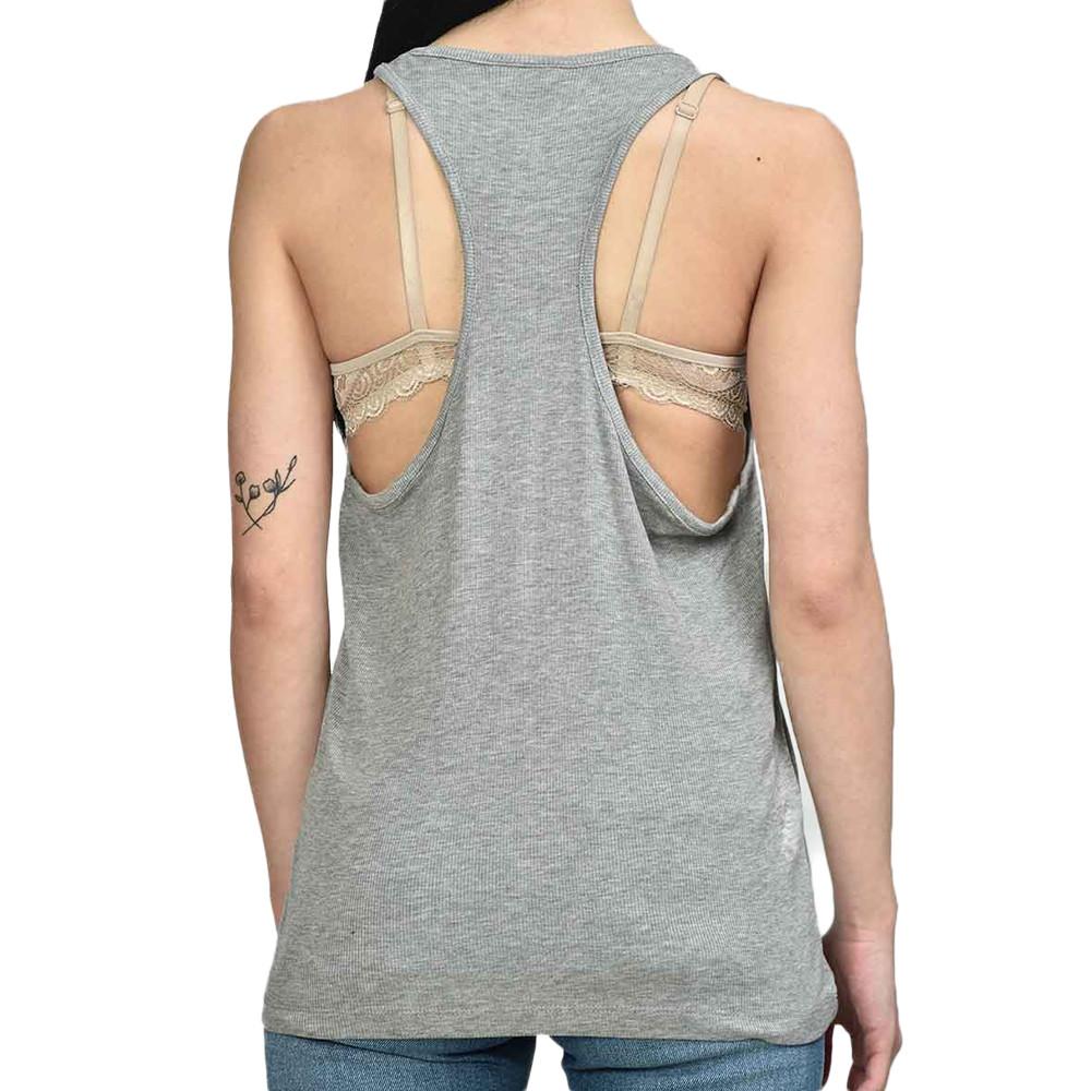 JJXX Débardeur Gris clair Femme JJXX Fleur