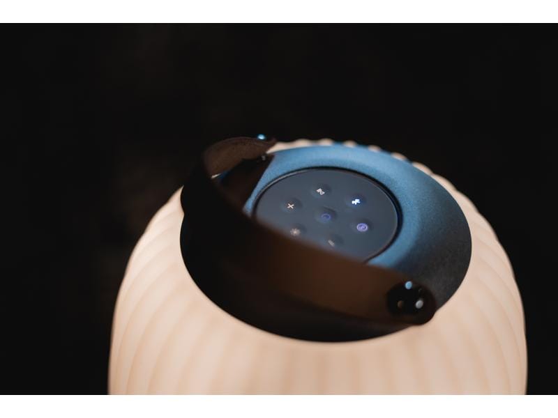 ezilight Laterne Ambiant M, Kabellose Bluetooth Musiklaterne
