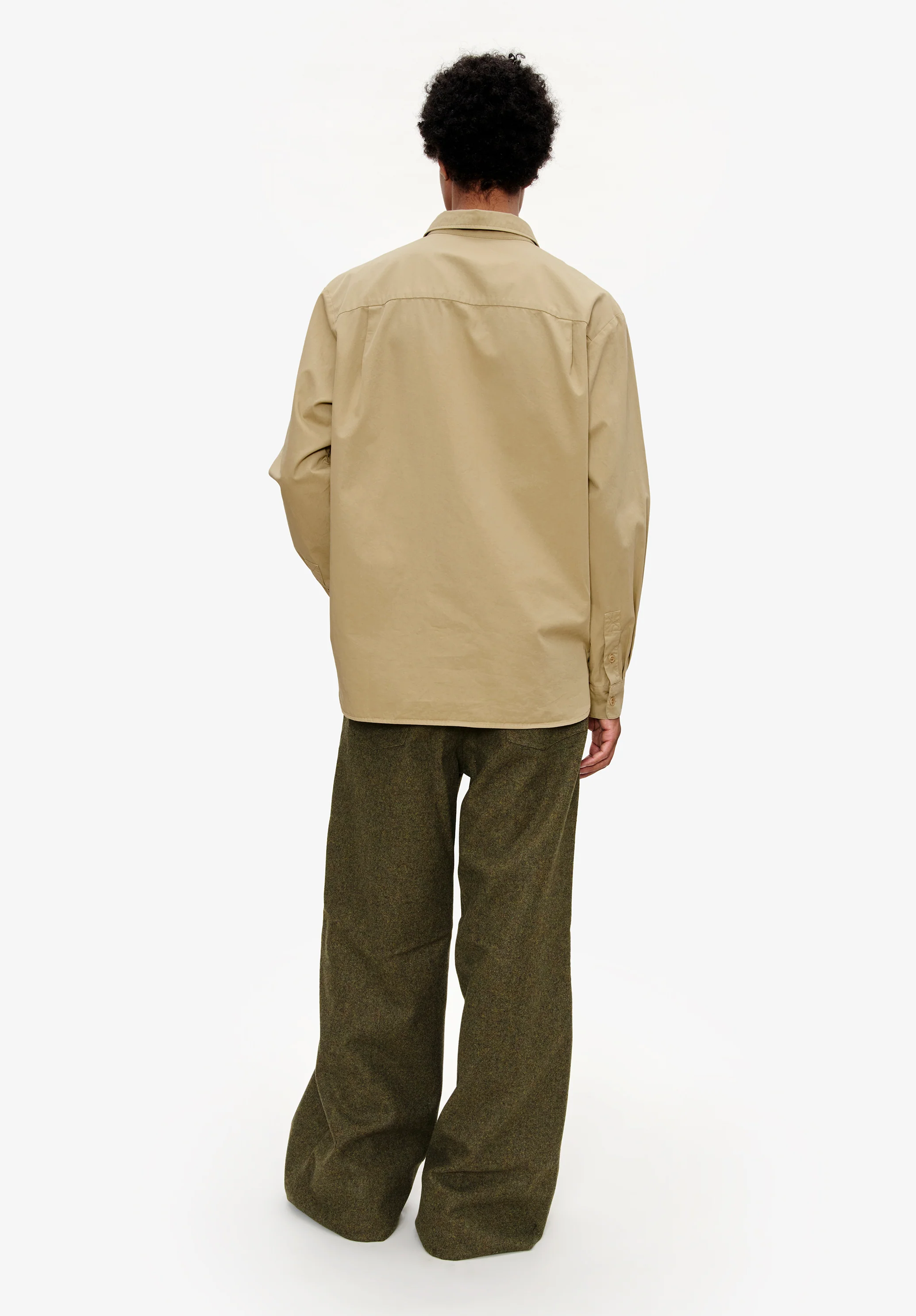chemise malo logo - Beige