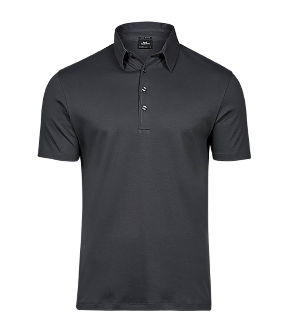 TEE JAYS TJ1440 - Polo Élégant en Coton Pima pour Hommes