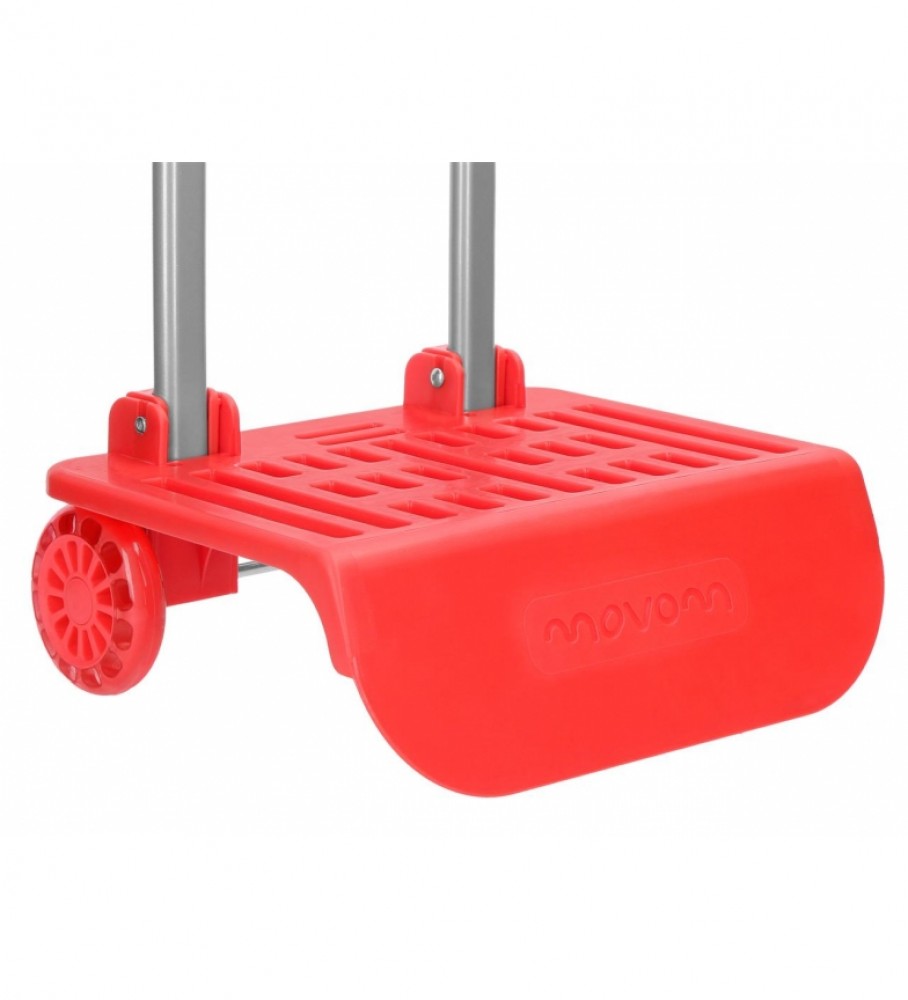 Carrinho Escolar Movem, Vermelho, Dobrável - 85cm -