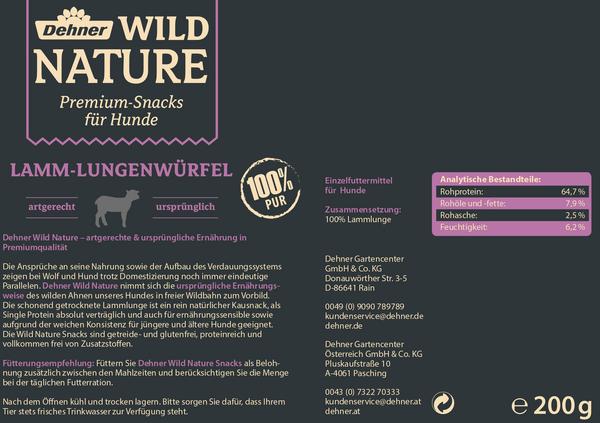 Dehner Wild Nature Hundesnack Snack-Set Lamm,