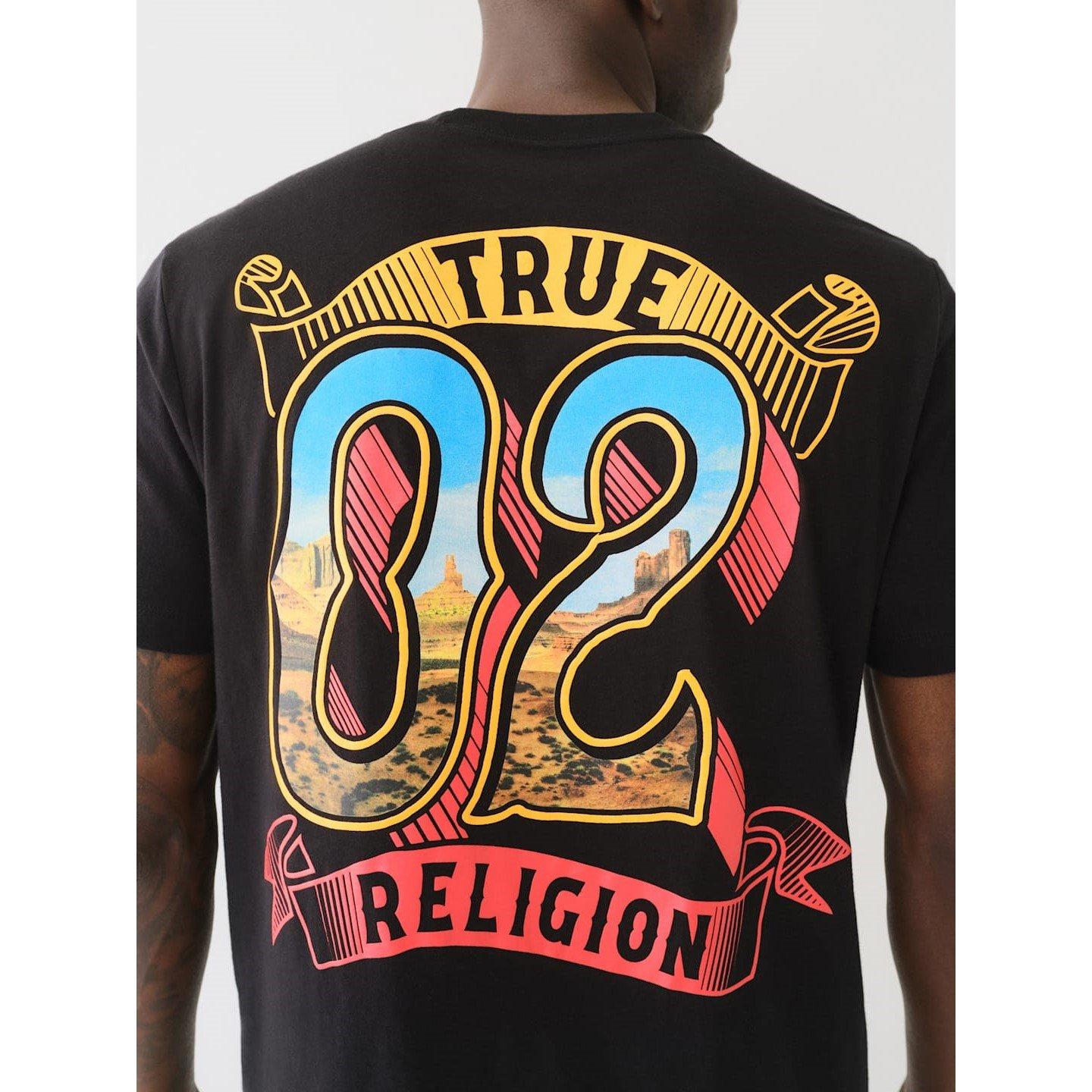 True Religion TR Short Sleeve Canyon T Shirt Mens