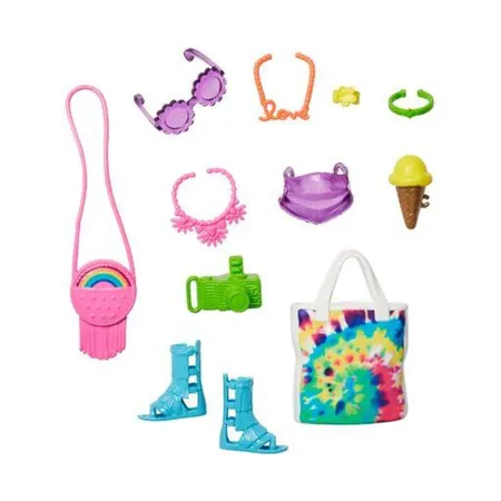 Barbie Fashions Zubehörsortiment, 1 Set, 7-fach sortiert