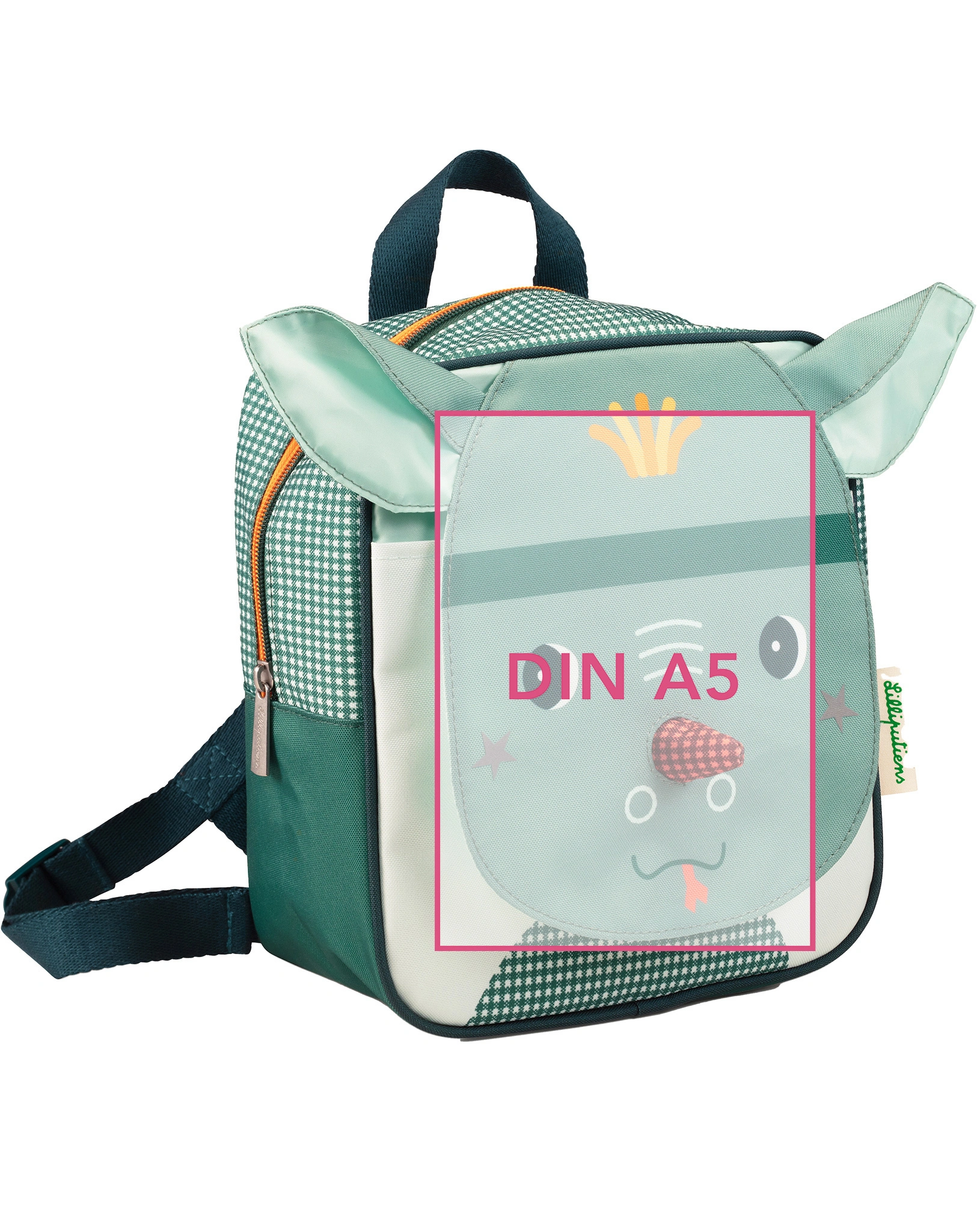 Kinder Rucksack JOE (26x23x12) in grün