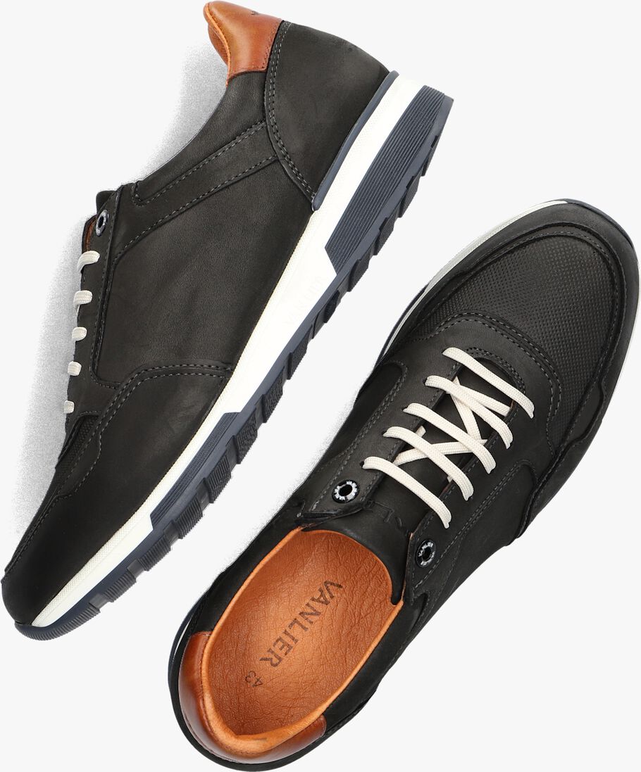 VAN LIER grijze van lier lage sneakers 2355501