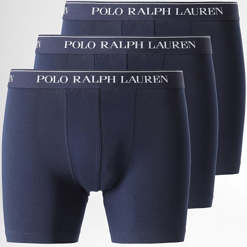 Lot De 3 Boxers Bleu Marine