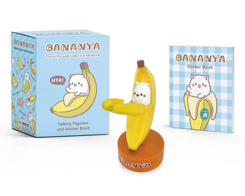 Bananya: Talking Figurine and Sticker Book (Multiple items)