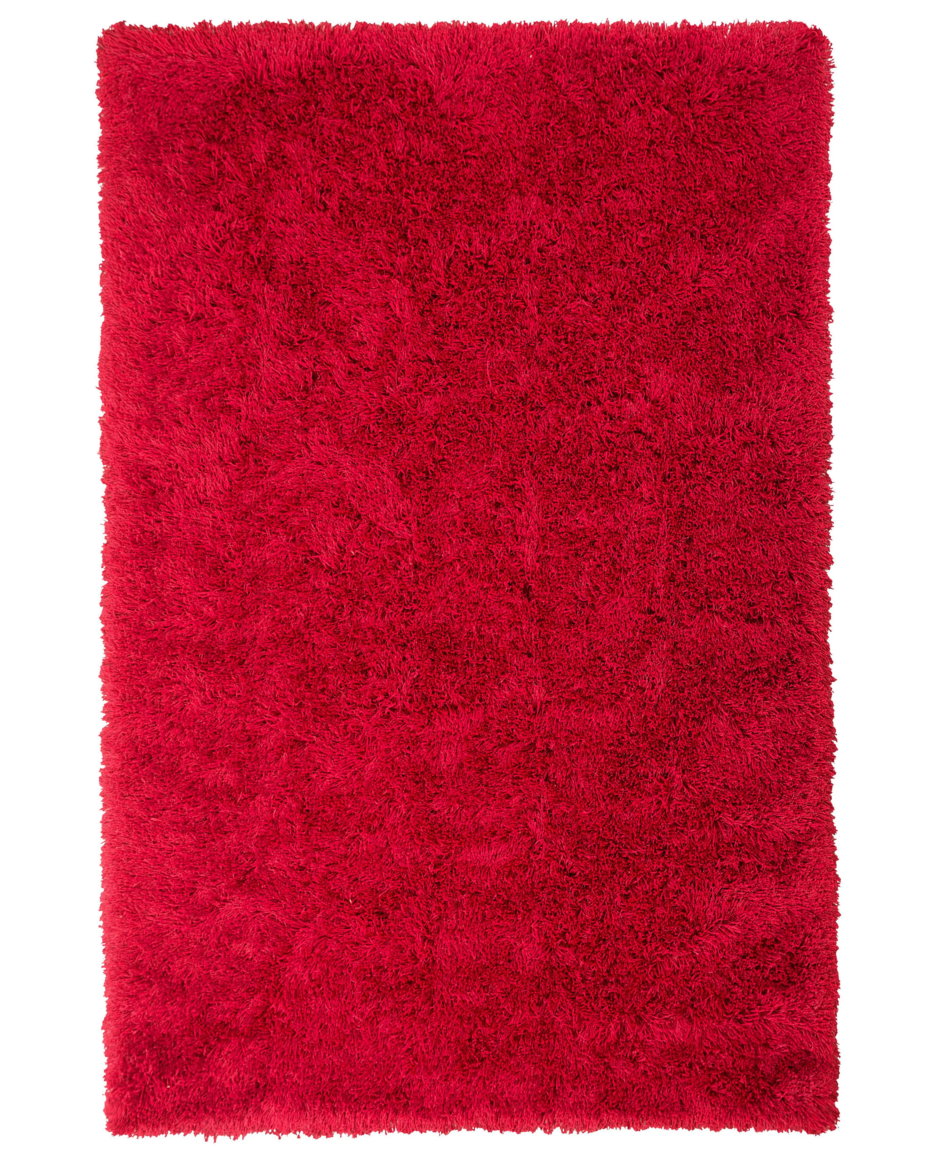 Hoogpoligvloerkleed CIDE Rood 160 x 230 cm