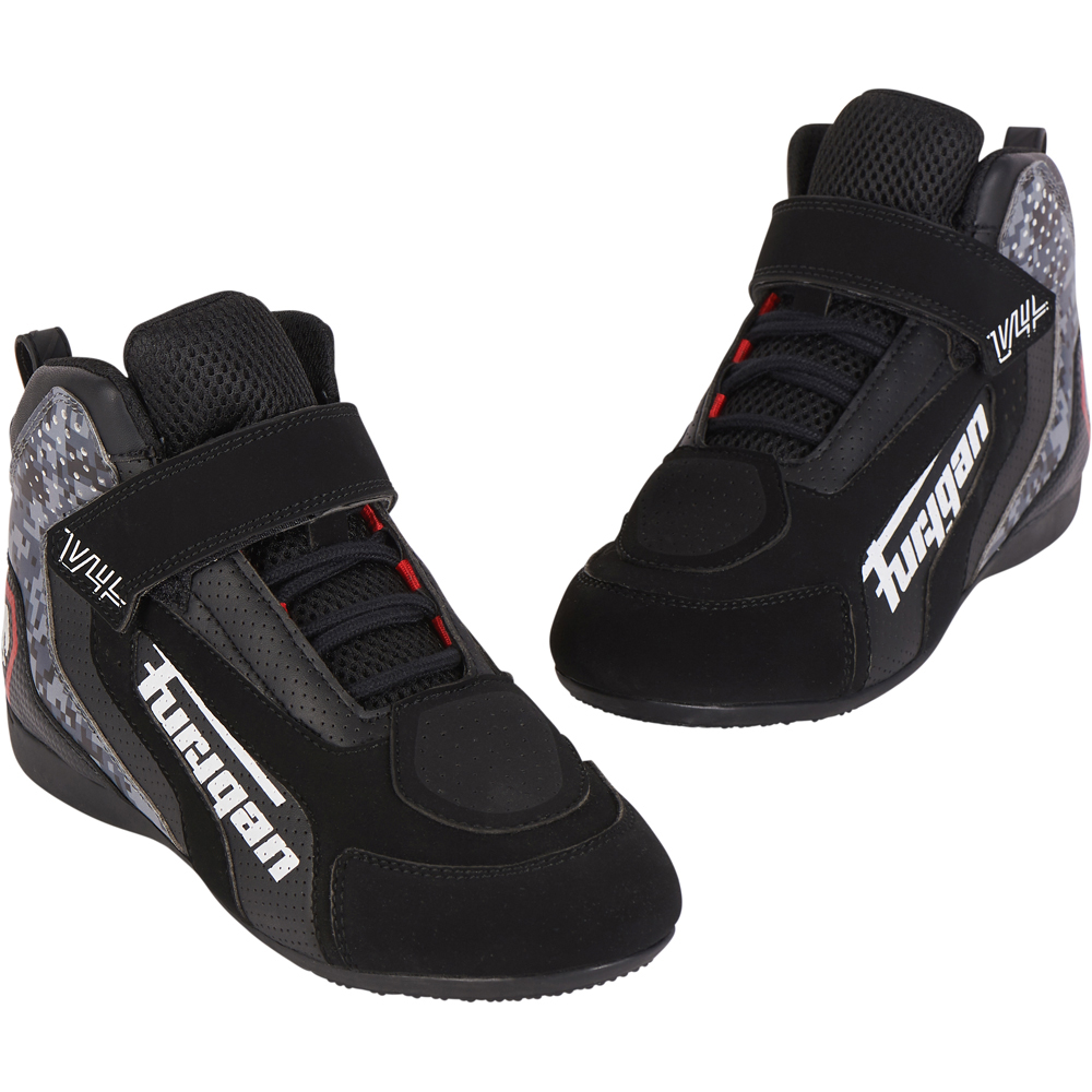 Furygan - Baskets V4 Vented Noir / Gris / Rouge