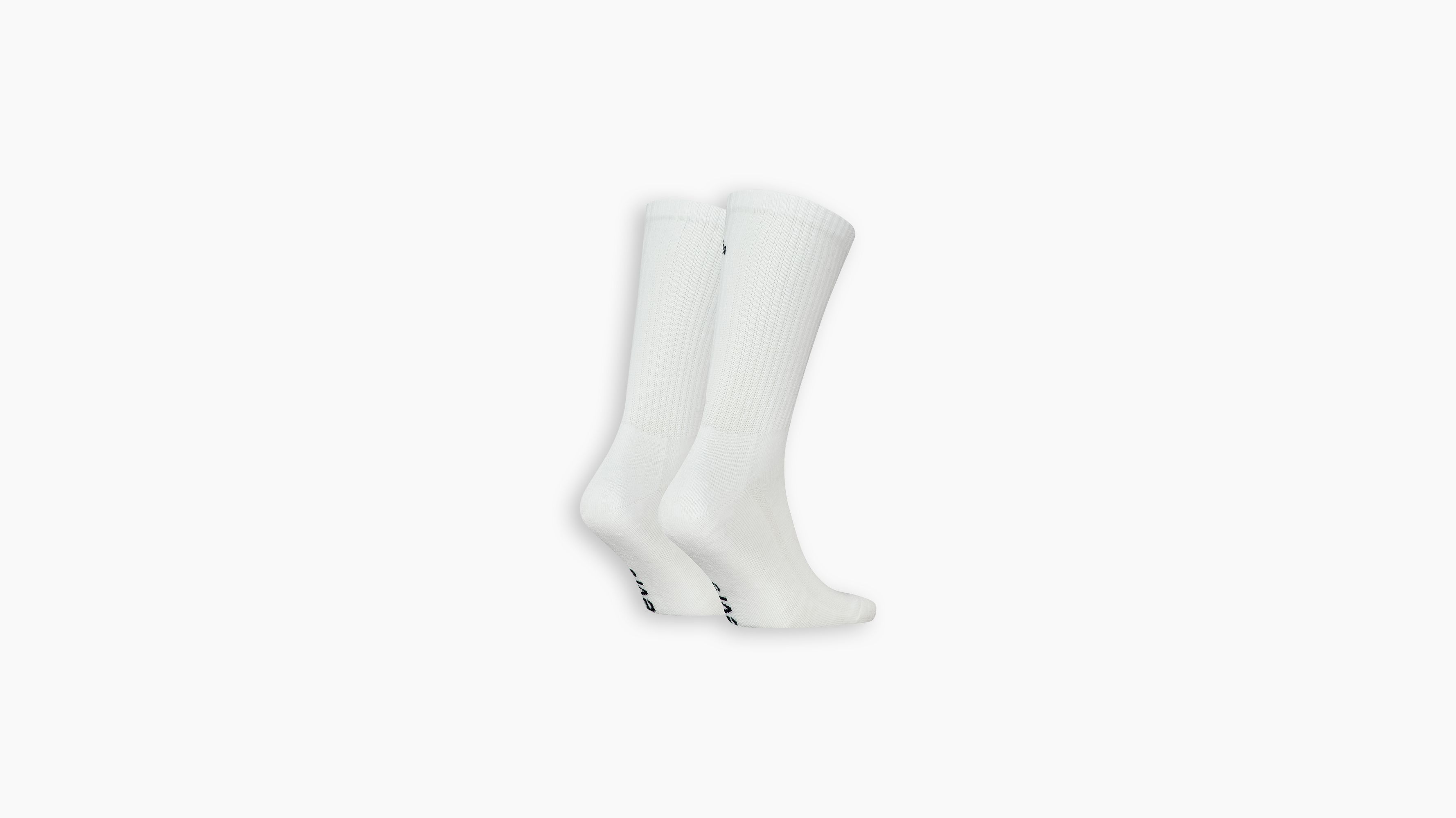 Levi's® chaussettes standard Scribble - Lot de 2 - White - Blanc