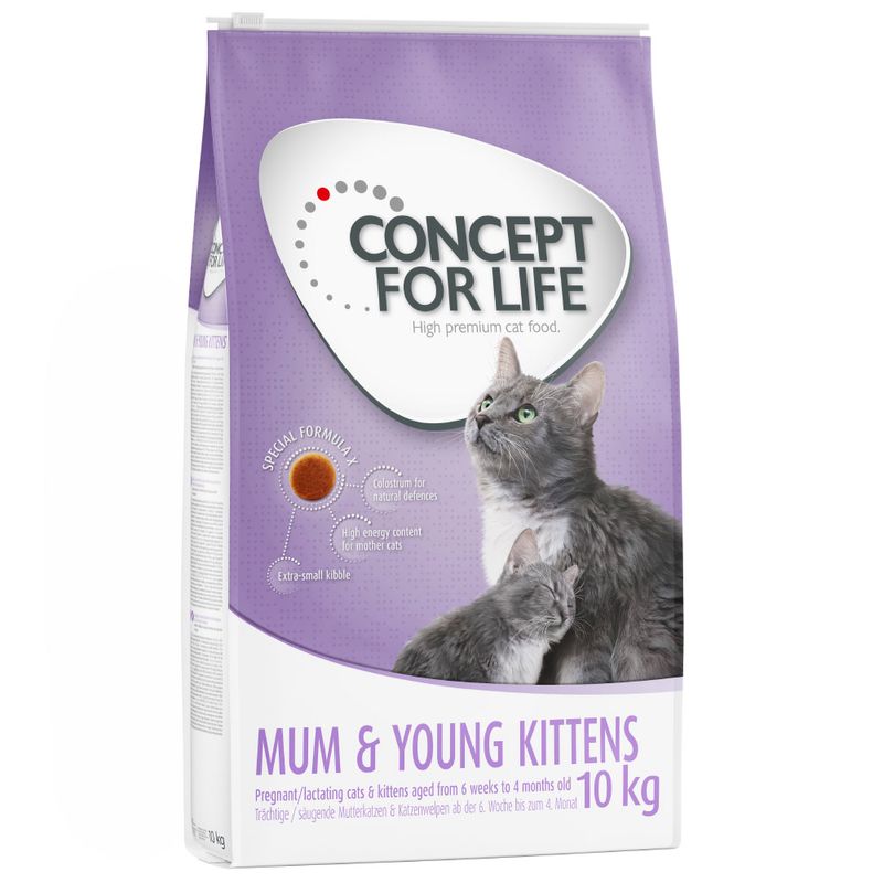 Concept for Life Mum & Young Kittens pour chatte et chaton