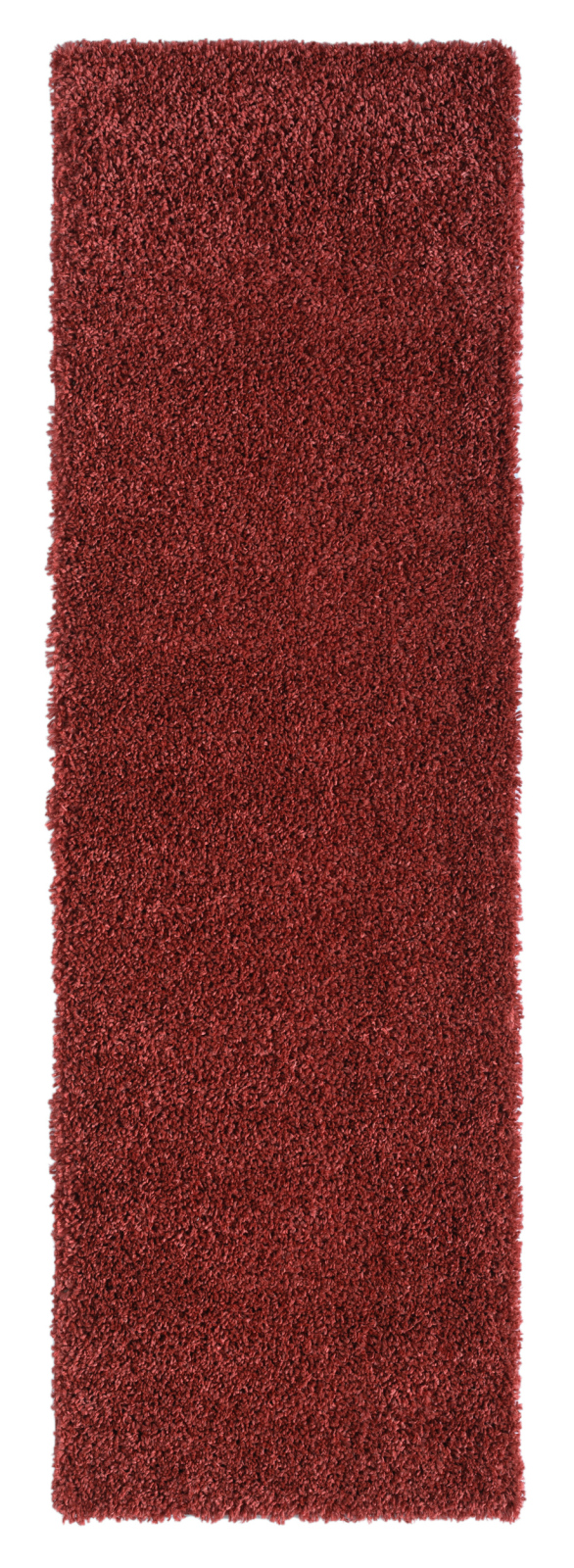 Teppich MY SHAGGY - weinrot - 80x300 cm