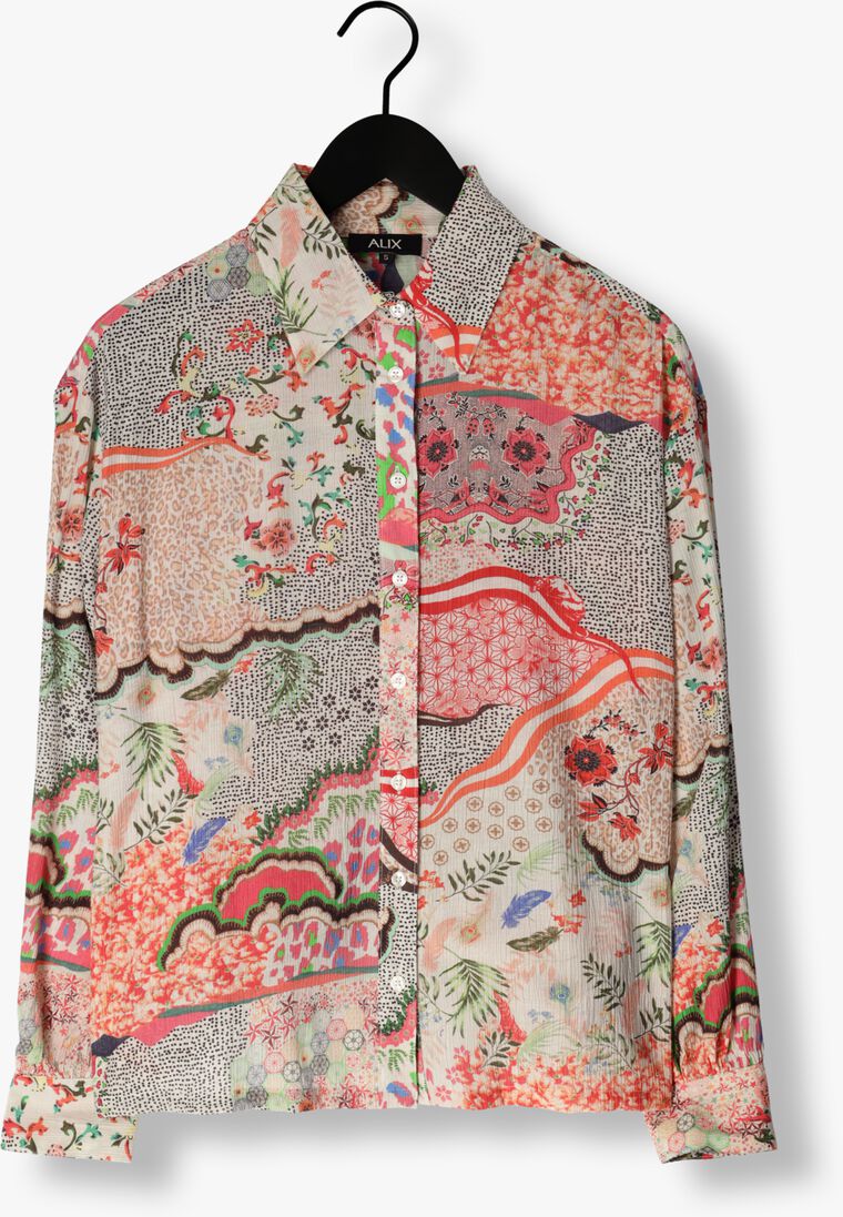 ALIX THE LABEL multi alix the label blouse ladies woven fancy mix blouse