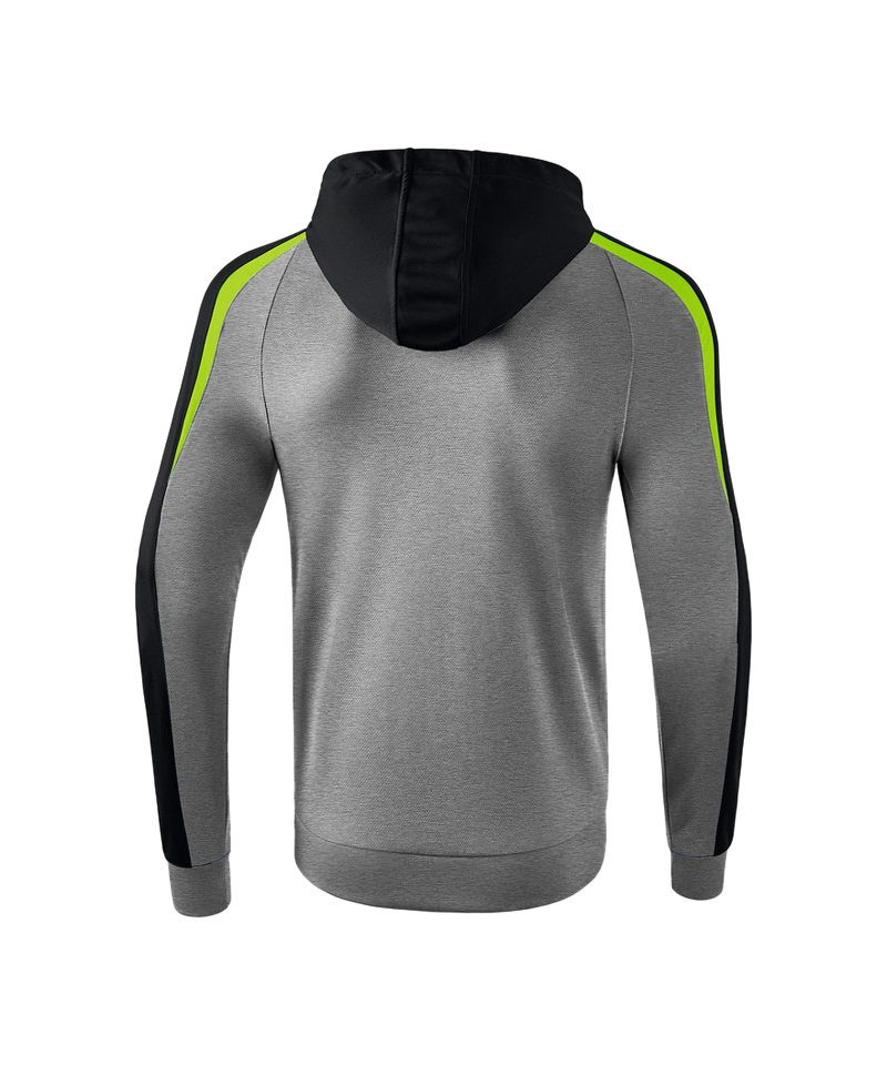 Erima Liga 2.0 Kapuzenjacke Grau Schwarz Grün