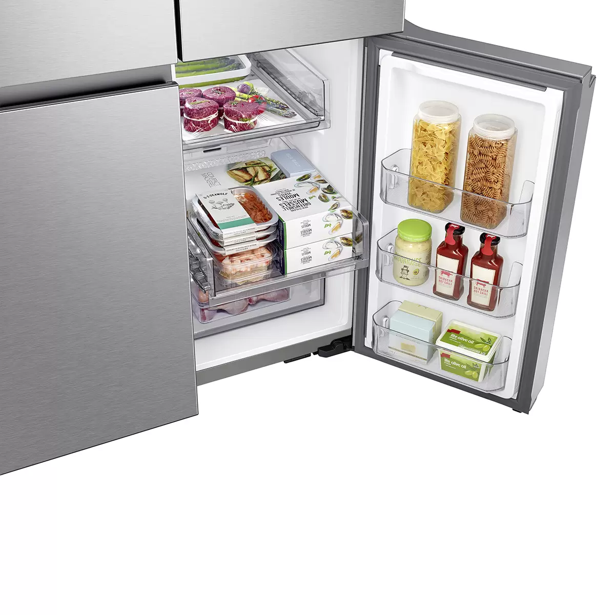 Samsung Food Center RF65A967ESR/WS Silber