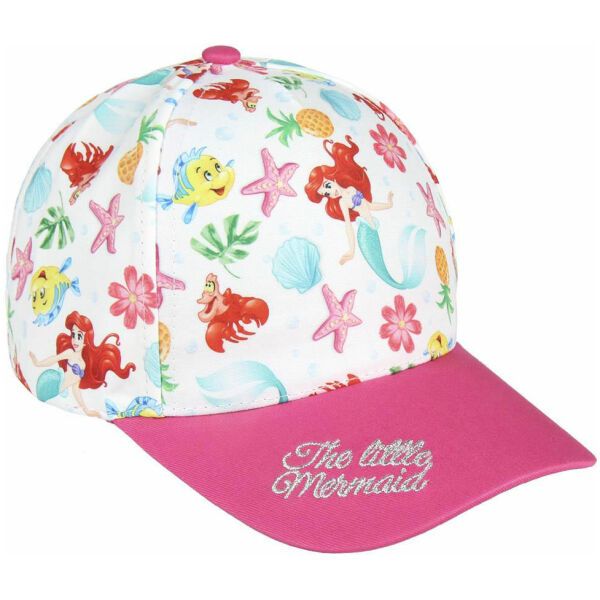 Disney Boné Princesas Ariel Cor Rosa e Branco - BG2200003908