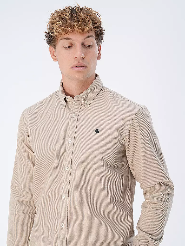 CARHARTT WIP Cordhemd MADISON beige