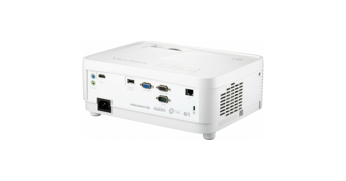 ViewSonicLS560W WXGA met korte projectieafstand LED projector  (Wit, 3000 ANSI Lumen, voor bedrijven en onderwijs)