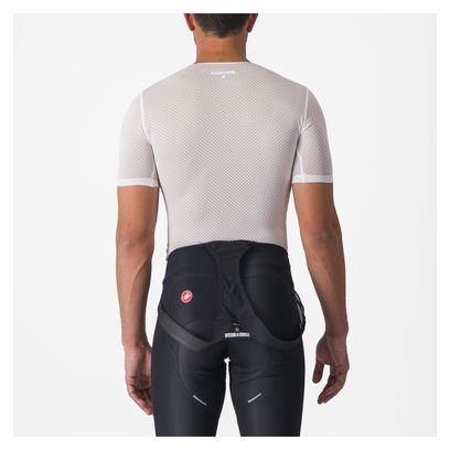Maillot de Corps Manches Courtes Castelli Pro Mesh 2.0 Blanc