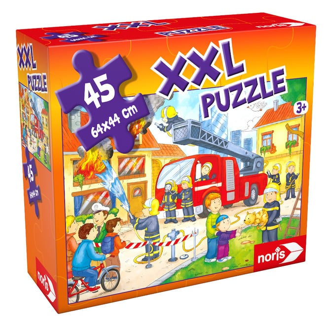 Riesenpuzzle Feuerwehr 45 Teile