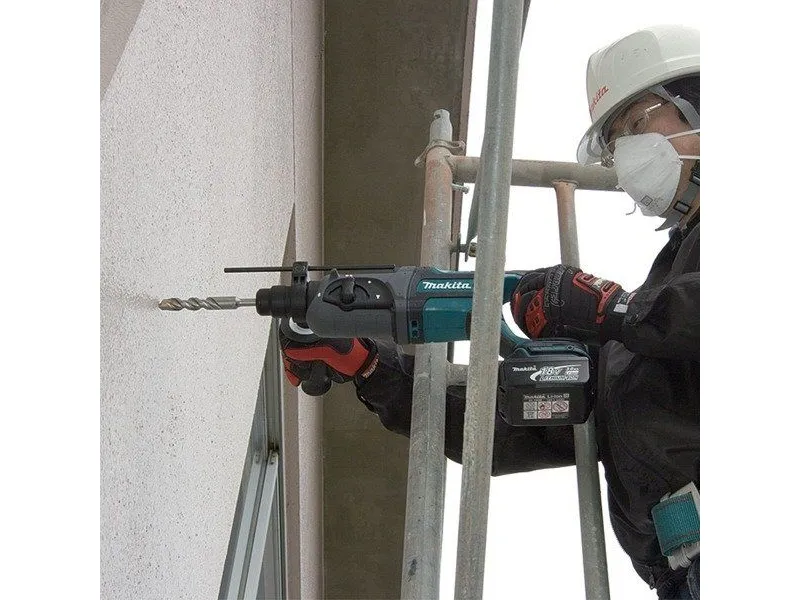 Makita DHR241 - Roterende hammer - ledningfri - 3 tilstande - SDS-plus - 2 Joule - intet batteri - 18 V - SOLO